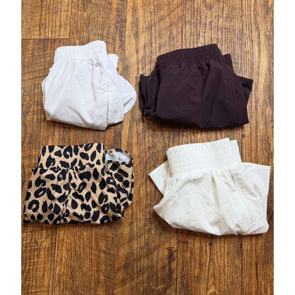 Women's Bundle: Athletic Workout Shorts 4-Pair